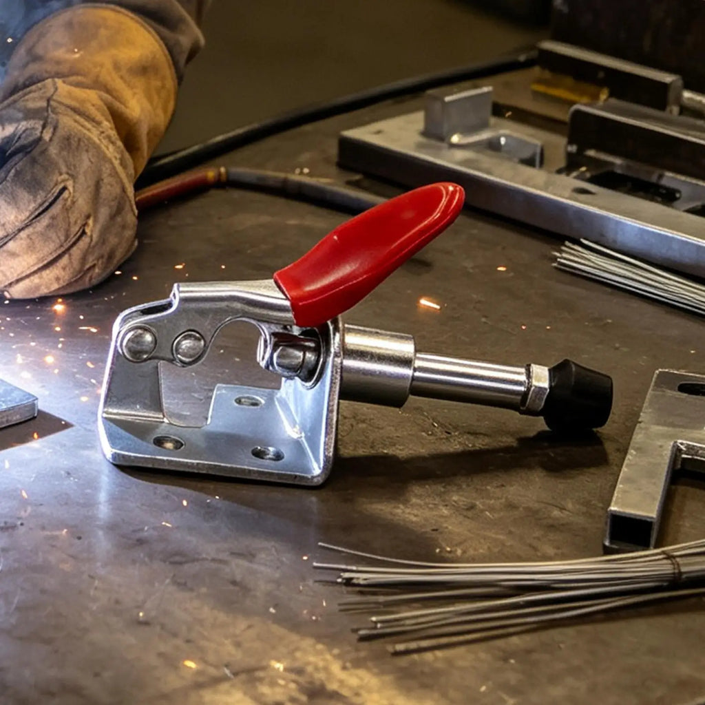 Hold Down Clamp Holding Capacity Push Pull Quick Release Tool Heavy