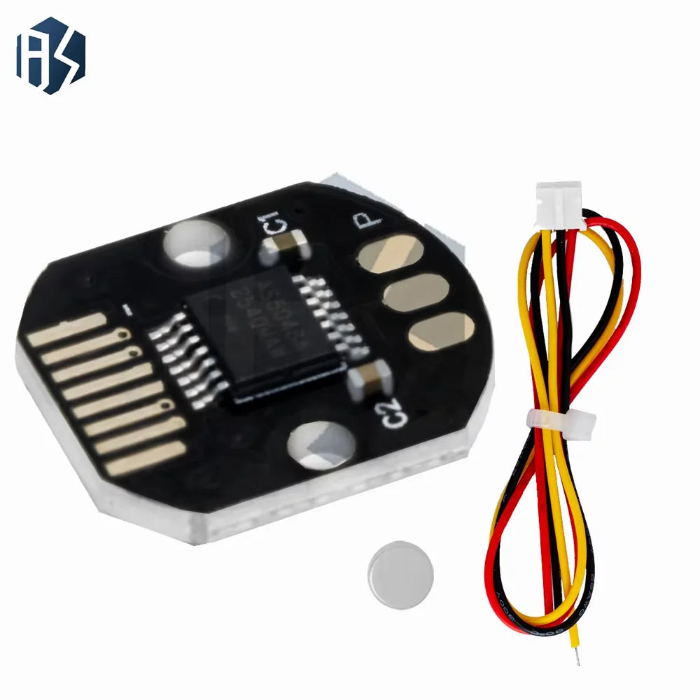 14Bit AS5048A Magnetic Rotary Encoder Module, SPI PWM Magnetic Angle Position Detection Sensor Board Zpaxo