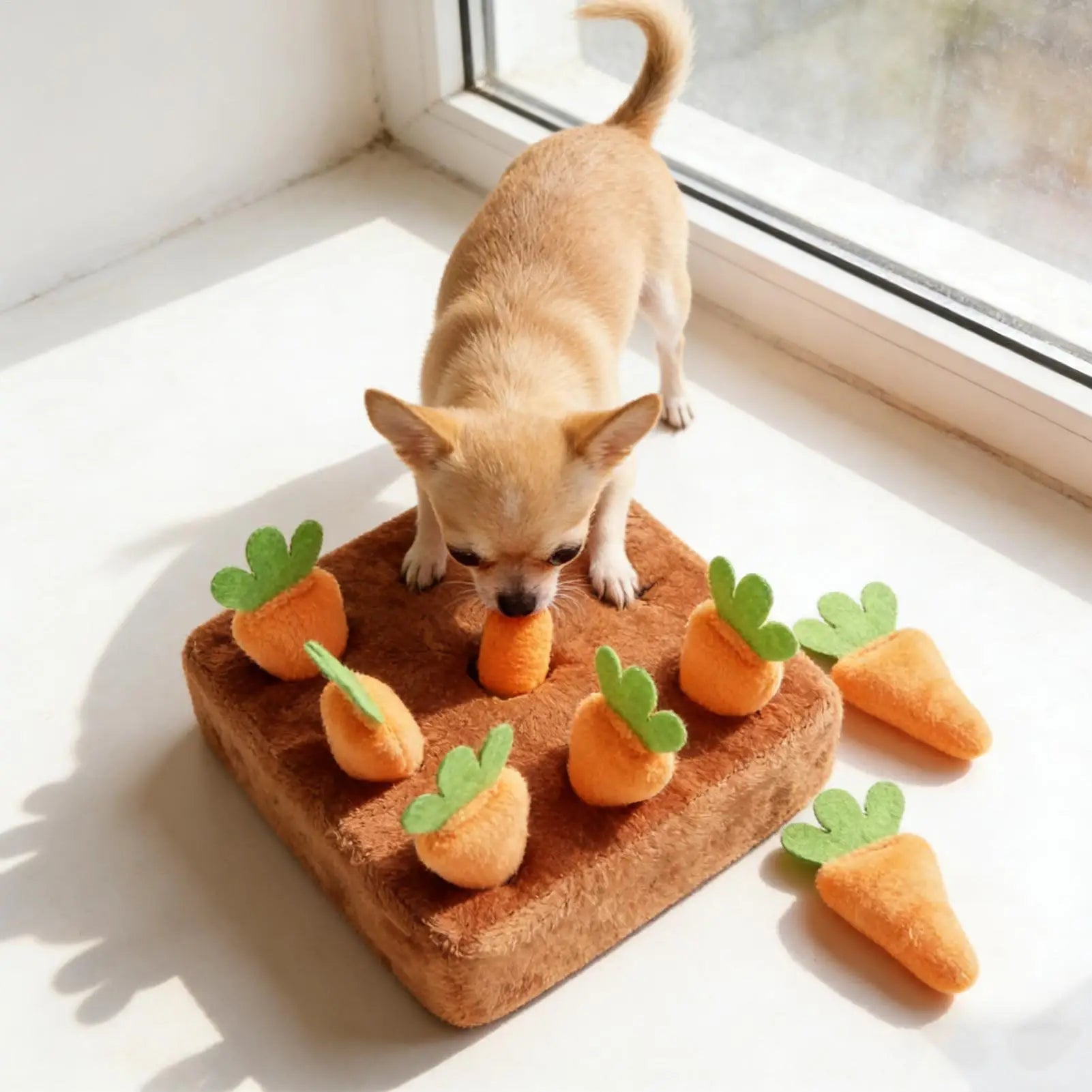 Sniff Mat Dogs Interactive Feeding Games Carrots Puppy Snuffle Mental