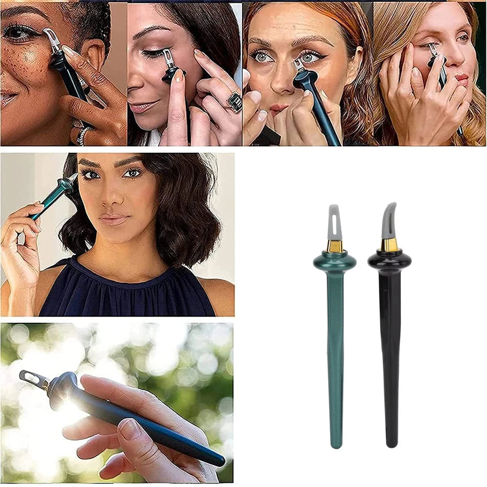 Silicone Eyeliner Brush Waterproof Non-smudge Auxiliary Tool Zpaxo