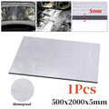 Thick Aluminum Fiber Muffler Cotton Car Auto Fender Heat Sound