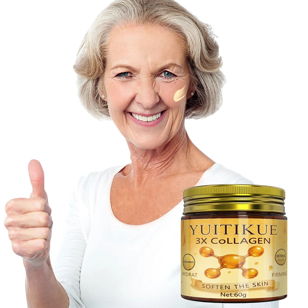 YUITIKUE Collagen Lifting Face Cream – Anti-Wrinkle & Brightening Collagen Face Cream Zpaxo