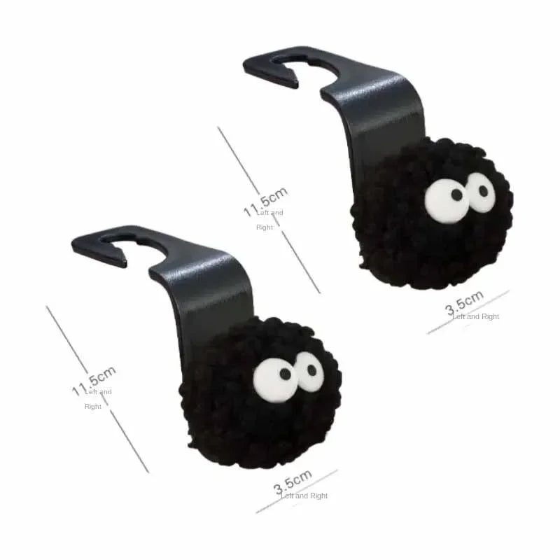 Coal Ball Car Headrest Hook – Seat Back Bag & Handbag Hanger