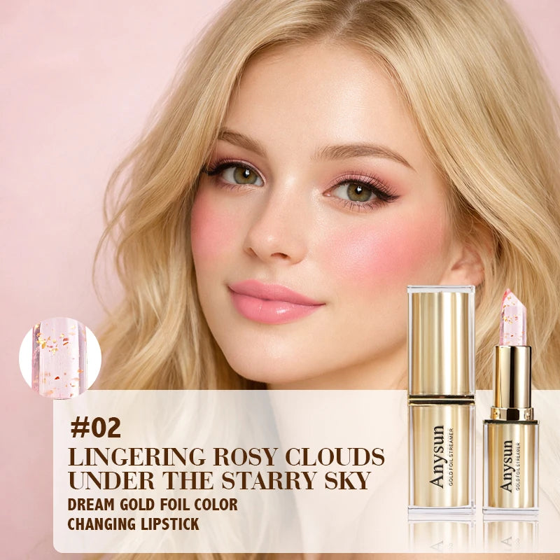 Warm Changing Lip Gloss Long-lasting Moisturizing Easy Apply Natural Zpaxo AY8022-02