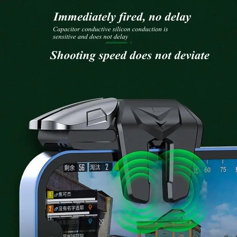 1pair G21 Mobile Phone 6-Finger Sensitive Gaming Aim Shooting