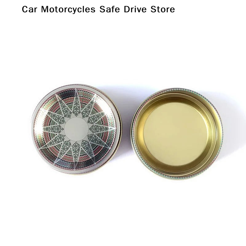 CMSaffron Tin Box Saffron Packing Pvc Window