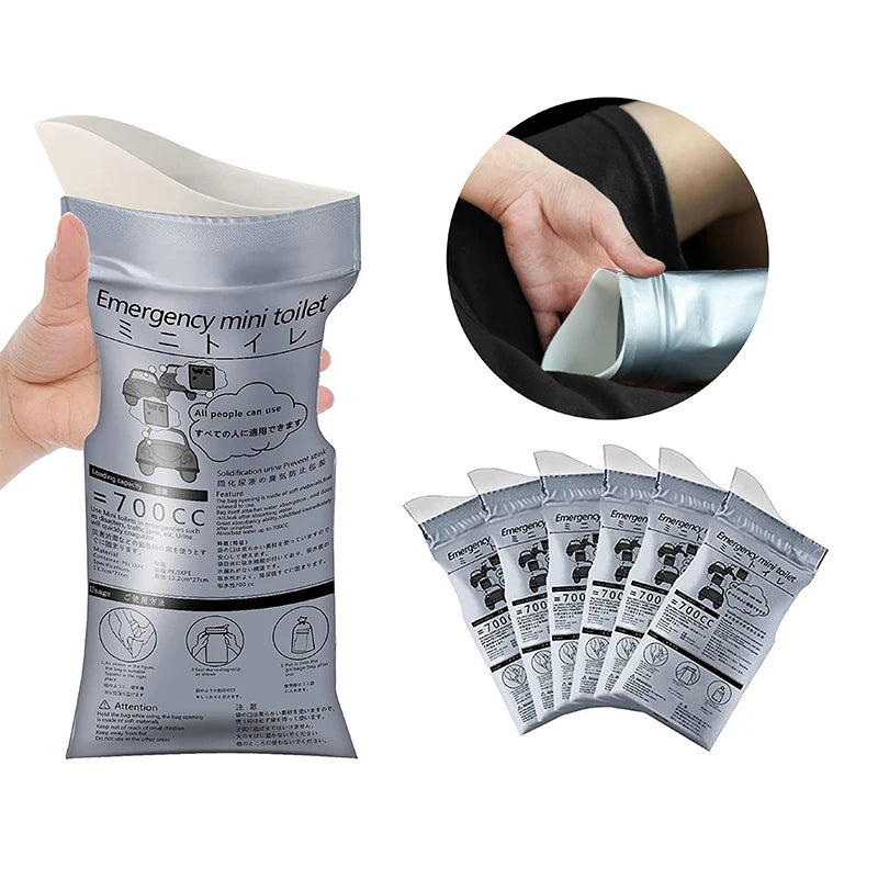 Women Disposable Urinals Emergency Portable Car Urine Bag Vomit Bags Zpaxo