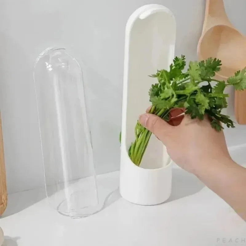 Vanilla Fresh-Keeping Box – Dustproof Vegetable Storage Jar Food Storage Jar Zpaxo