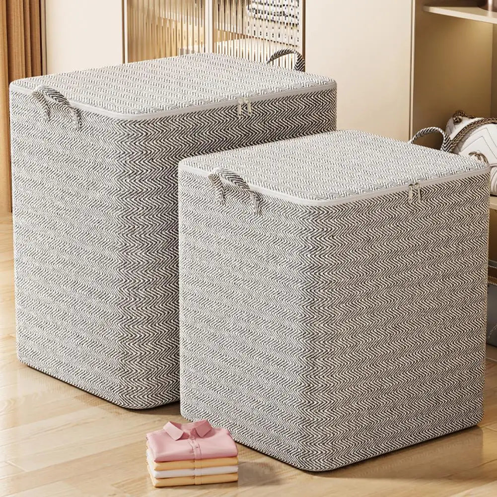 Large Non-Woven Storage Bag – Closet & Wardrobe Organizer Wardrobe Storage Bag Zpaxo