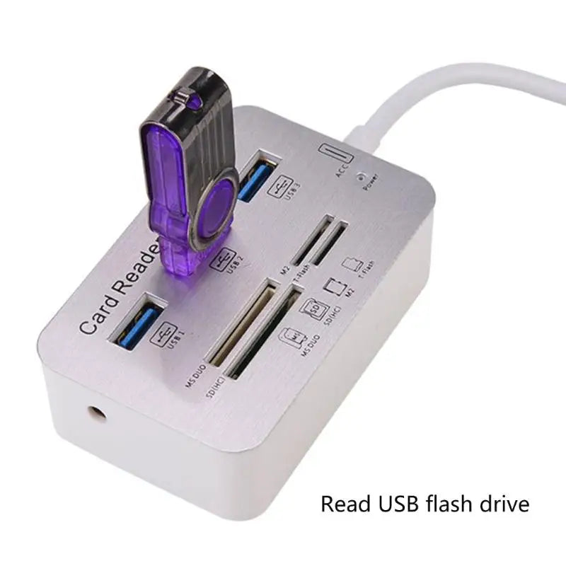 652F Efficient USB3 0 Hubs Integrated Multiple Card Reader Slots Data Zpaxo