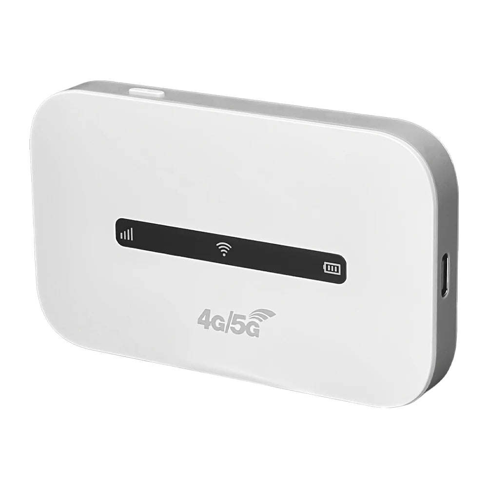 4G LTE Portable WiFi Hotspot 3000mAh 150Mbps Wireless Internet Router with SIM Card Slot Modem Router for Home Office Car Travel Zpaxo