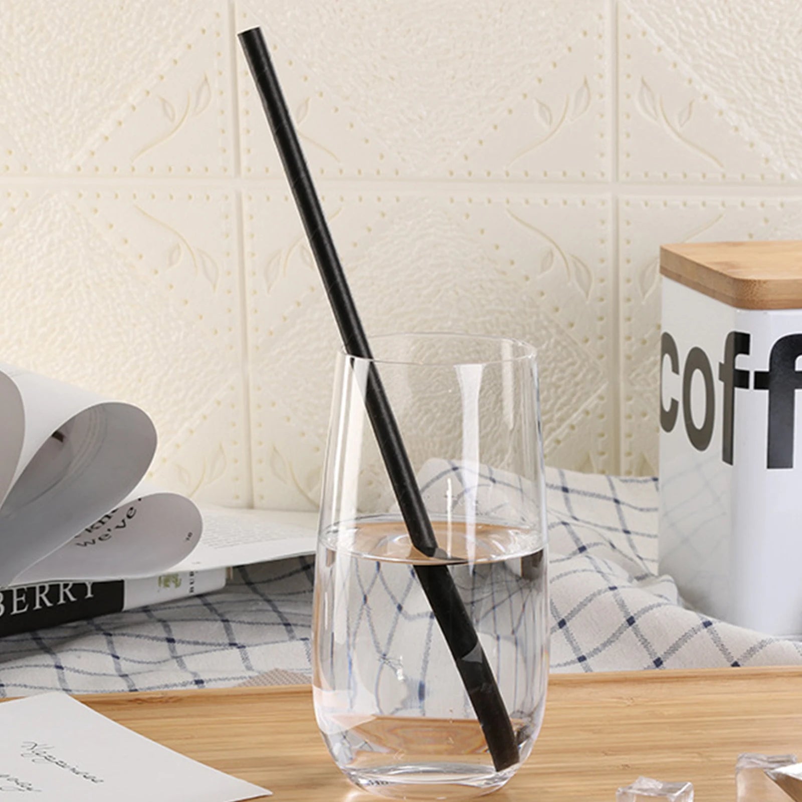 Paper Straws Compostable Biodegradable Long Cocktail Smoothies Zpaxo