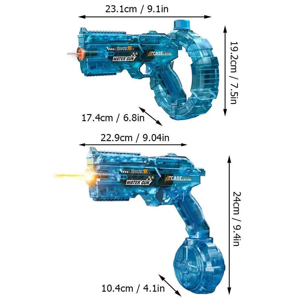 Electric Water Gun for Adults – Auto Fire Squirt Blaster Electric Water Blaster Zpaxo