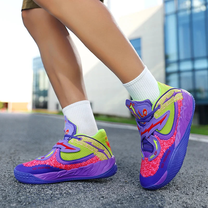 Men's Basketball Shoes Breathable Cushioning Non-slip Wearable Runing