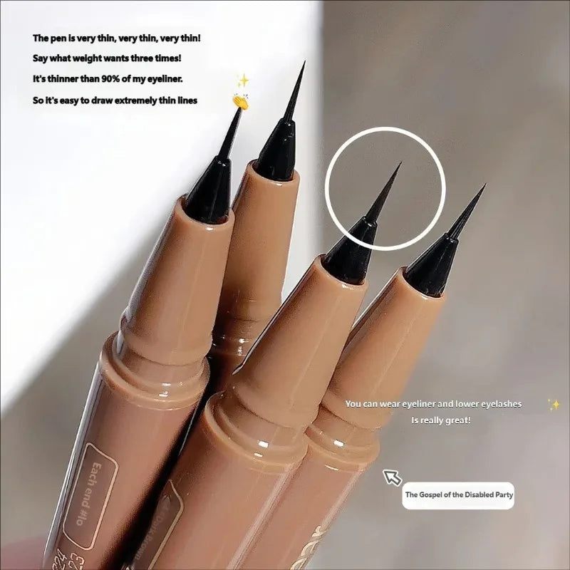 Waterproof Ultra-fine Liquid Eyeliner Quick-drying Long-lasting Matte