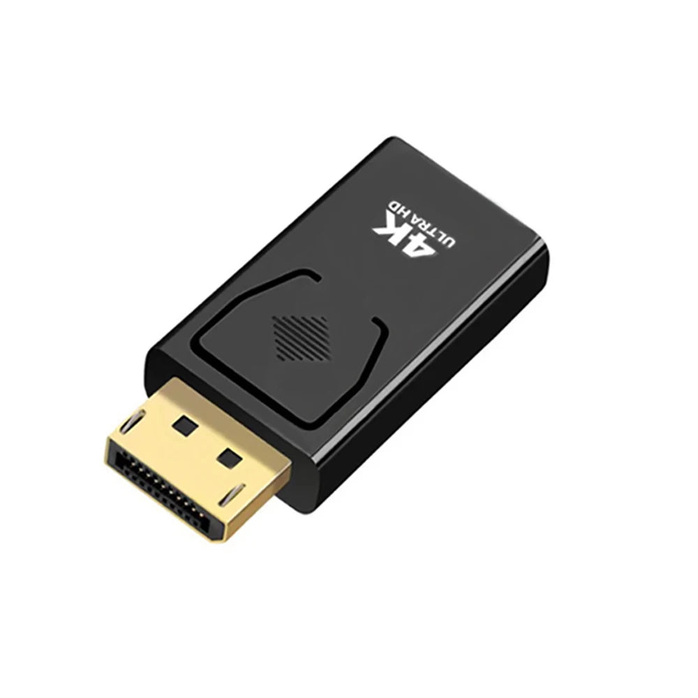 4K DisplayPort to HDMI Adapter – DP Male to HDMI Female Converter Display Adapter Zpaxo 4K