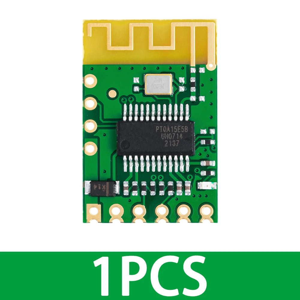 JDY-62A Mini BLE 5.0 Stereo Audio Wireless Module Board | Bluetooth-Compatible, Auto Sleep, for Android & iOS Zpaxo 1pcs green 3.7v