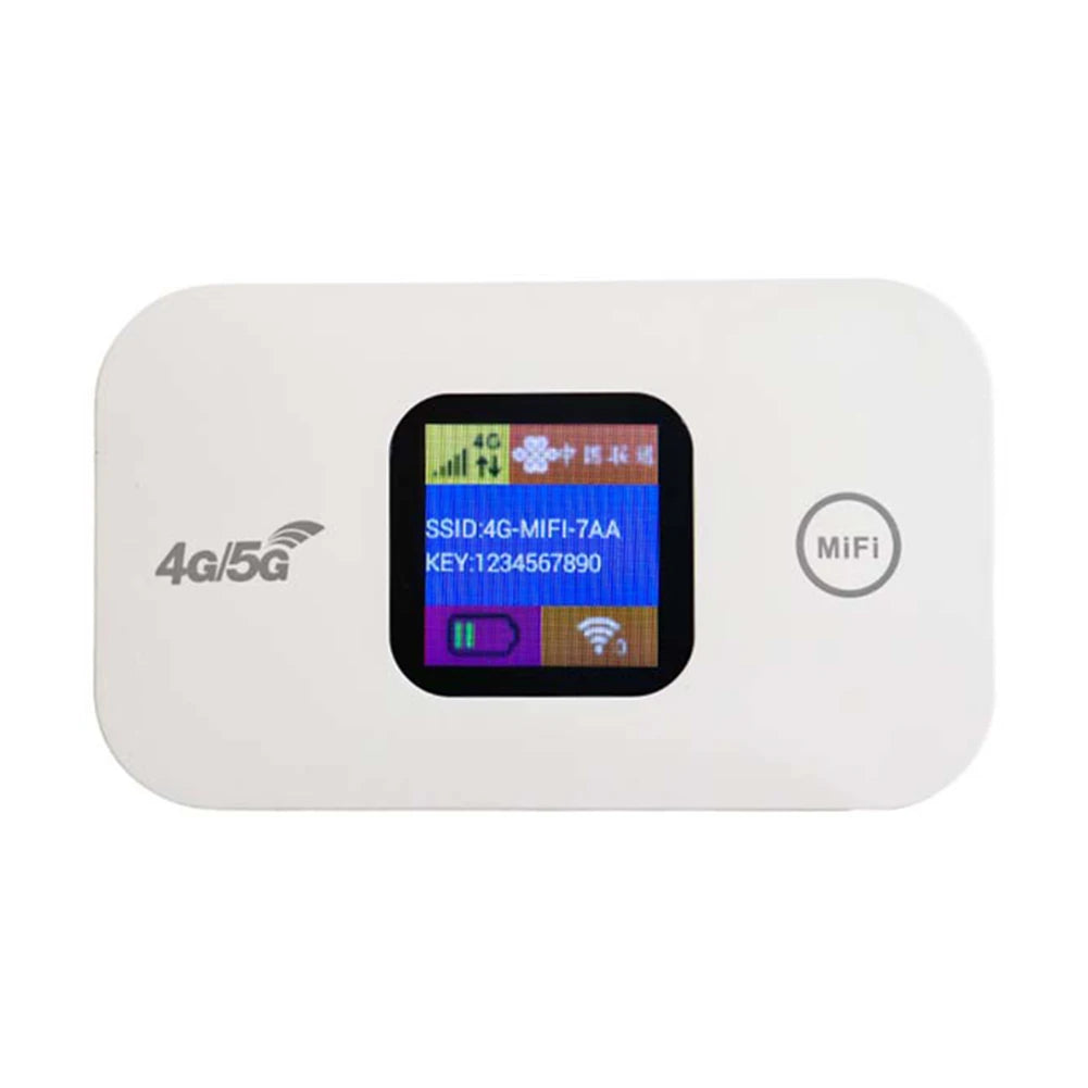 LTE Portable Router 150Mbps Mini Outdoor Hotspot Sim Card Slot Zpaxo Portable Router