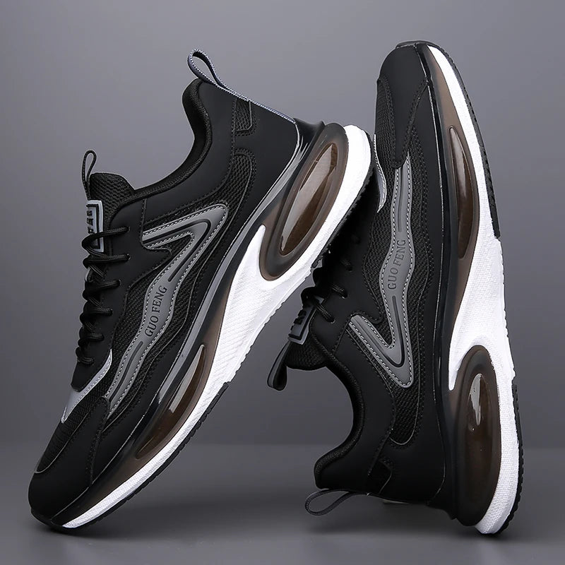 Men's Casual Sneakers Luxury Trainer Shoes Breathable Race Running