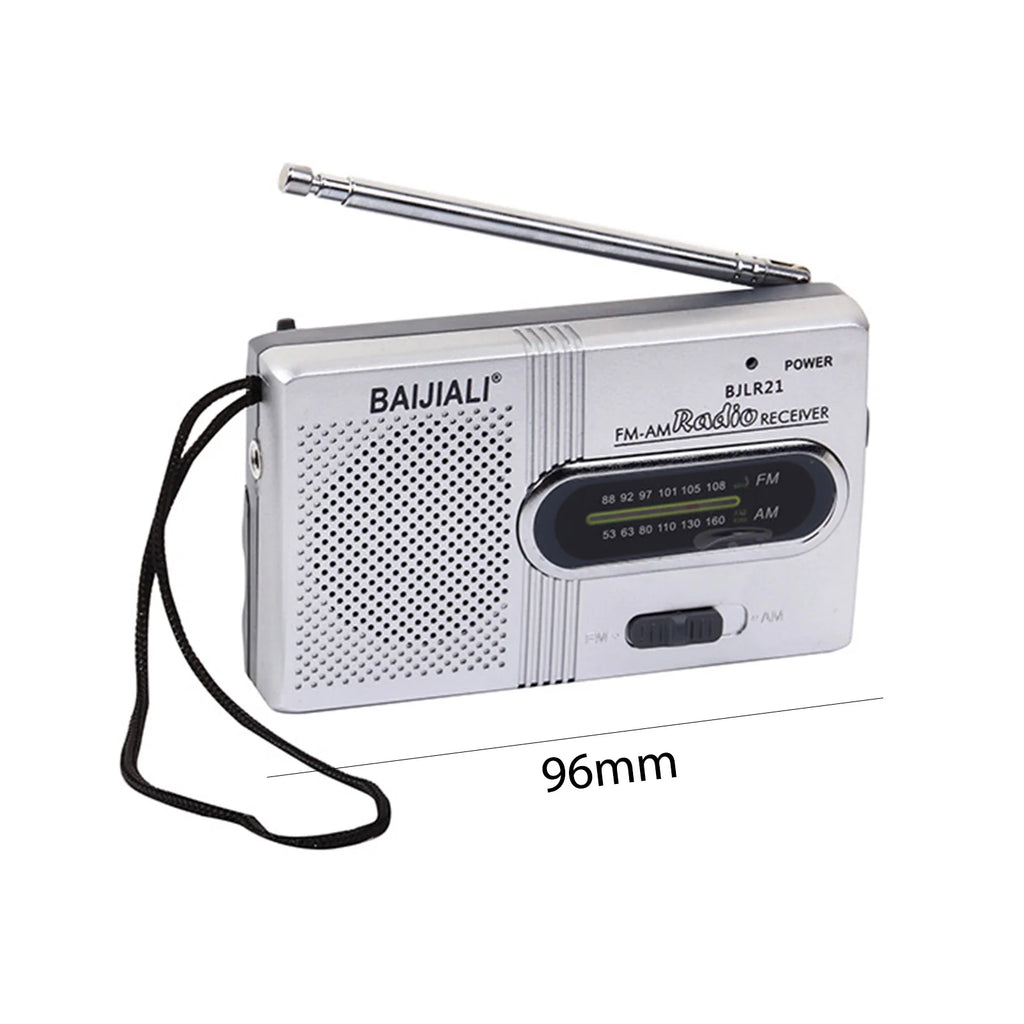 Mini World Receiver Rechargeable Full-wave Band Outdoor Emergency