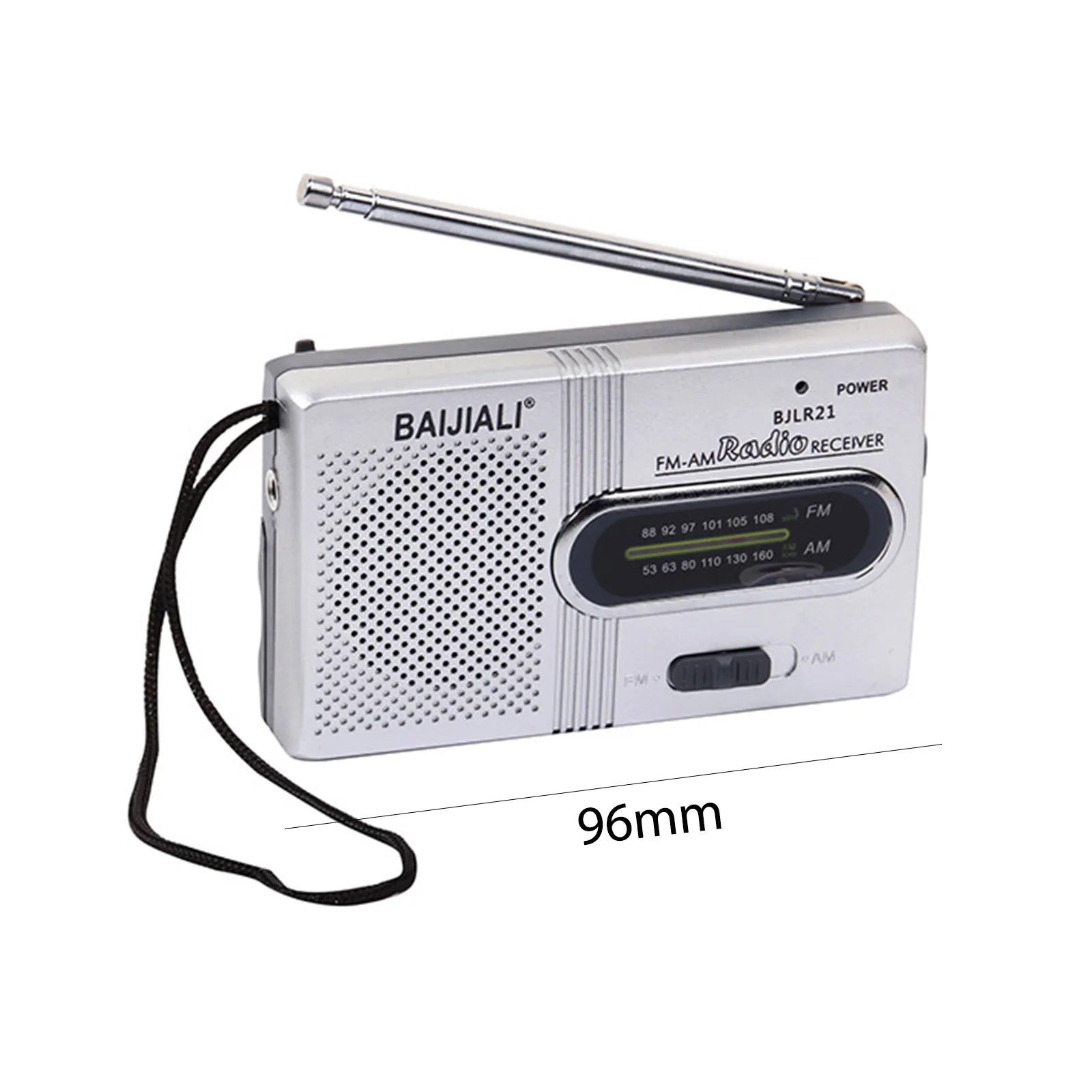 Mini World Receiver Rechargeable Full-wave Band Outdoor Emergency