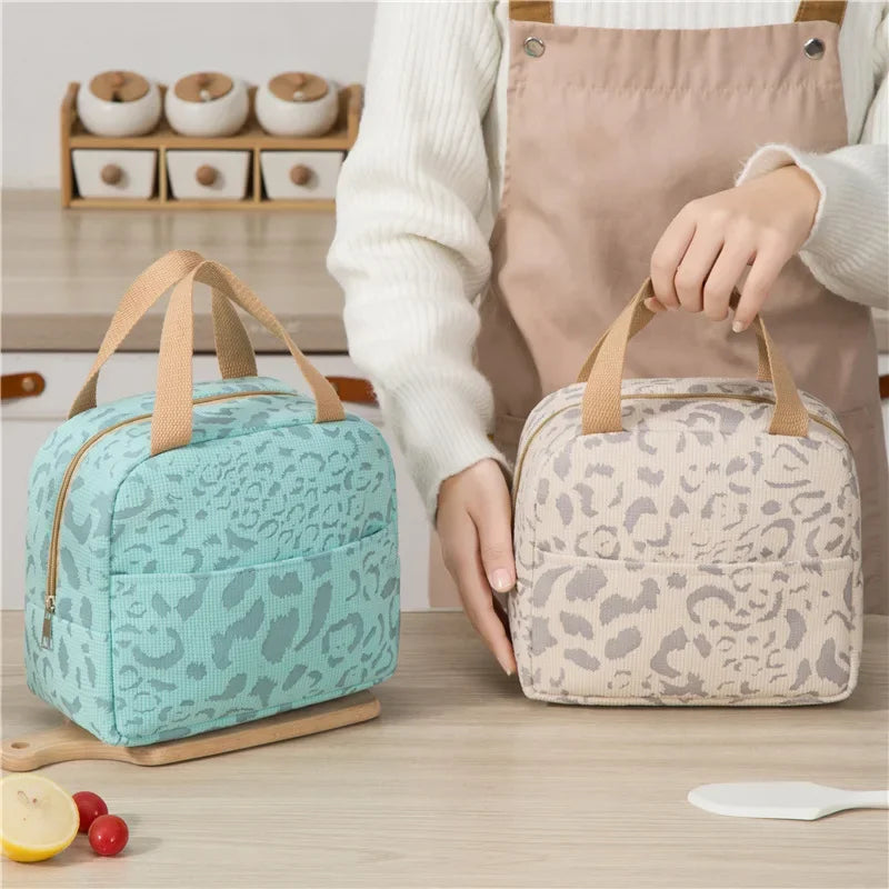 2026 New 1 Pack of Ink Pattern Insulation Bag, Bento Lunch Box Bag, Outdoor Travel Ice Pack, Picnic Bag, Lunch Bag Zpaxo