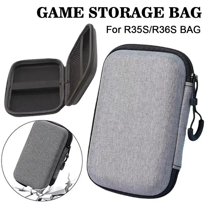 Travel Storage Bag R36S R35S Game Console EVA Hard Box Portable Zpaxo