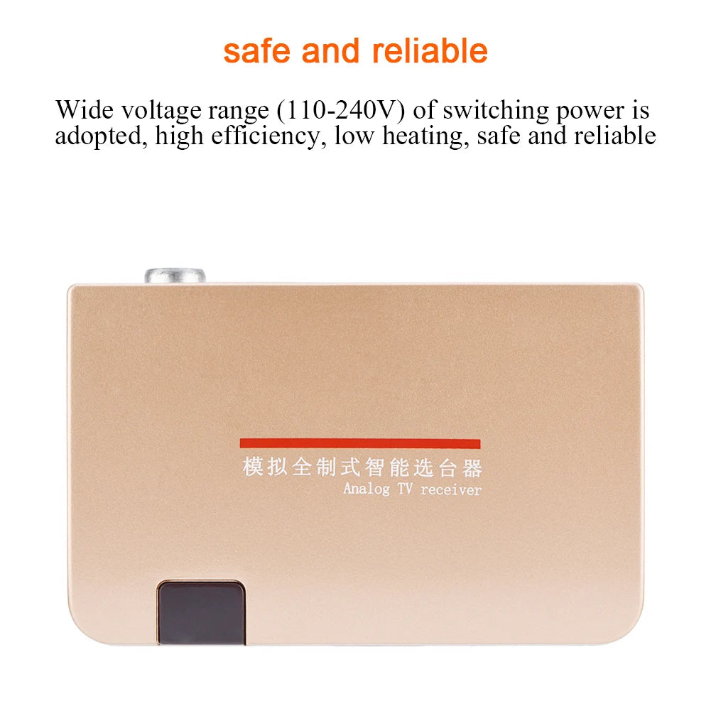 HDMI Converter Adapter Analog RF All Standard TV Receiver Remote