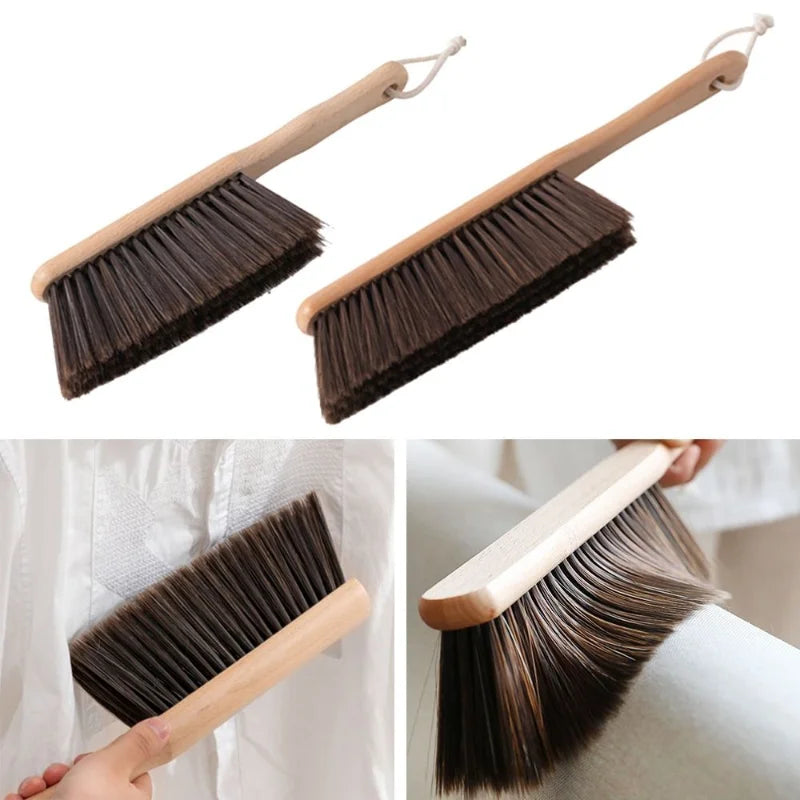 Natural Wood Bristle Anti-Static Cleaning Brush – 1 or 2 Pack Cleaning Brush Zpaxo