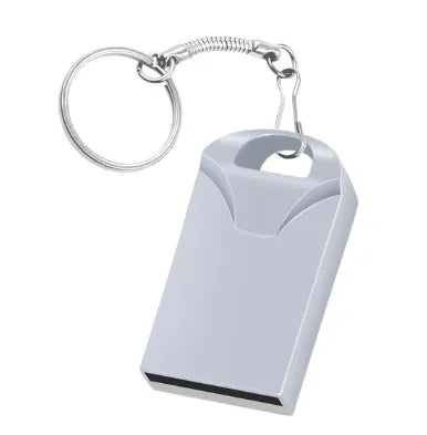 Zsuit Waterproof Metal USB Flash Drive 32gb 64gb 128gb Flash Disk Pendrive флешка Usb Memory Stick USB 2.0 Free Logo Gift U-disk Zpaxo 64 GB Silver