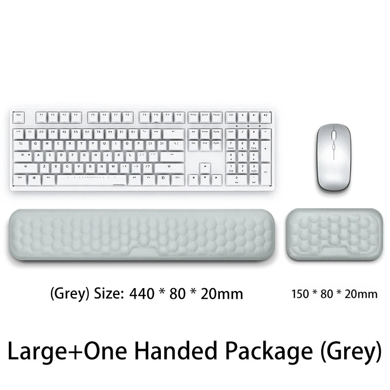Wrist Mouse Keyboard Pad Support Memory Foam Ergonomic Mousepad Zpaxo K