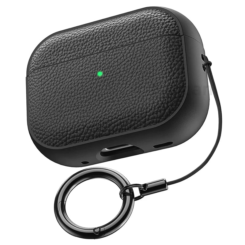PU Leather Buckle Case For Apple Airpods 4 3 2 1 Shockproof Wireless Headphone Cover For AirPods 1st 2nd Generation Earphone Box Zpaxo