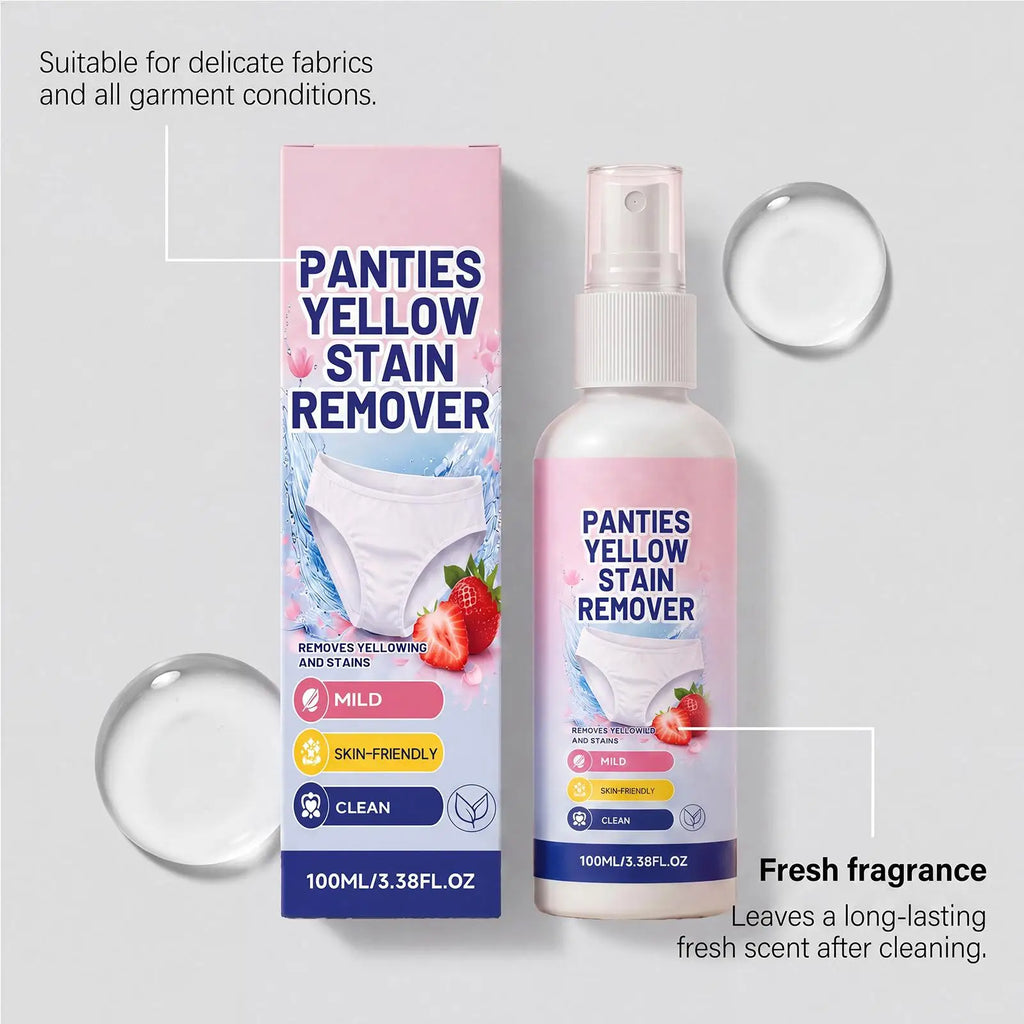 Underwear Stain Remover Spray Blood Secretion Yellow Spot Cleaner