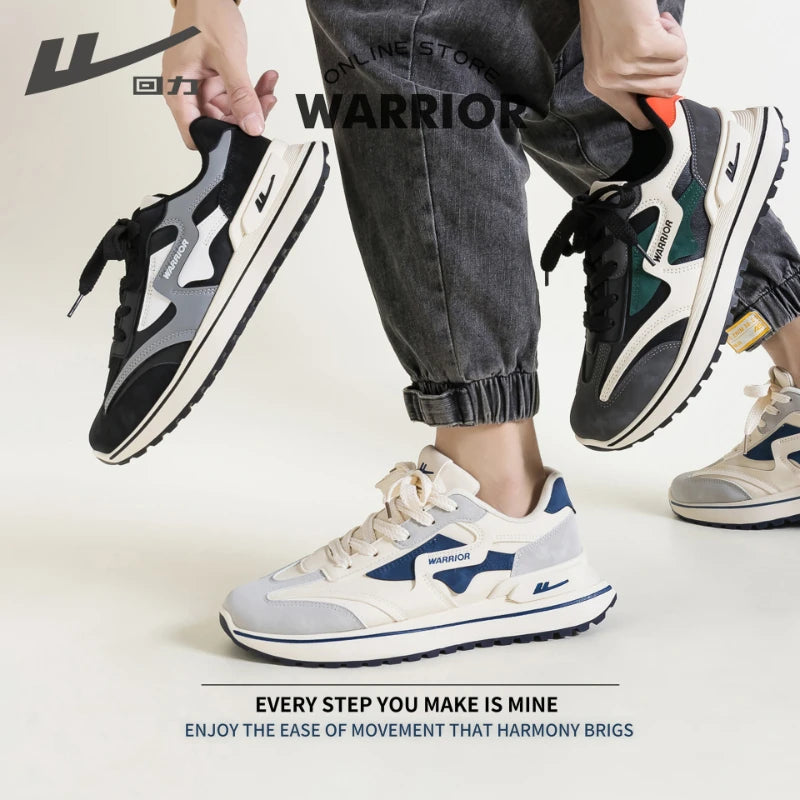 Warrior Women's Beige White Retro Running Shoes Classic Casual Zpaxo