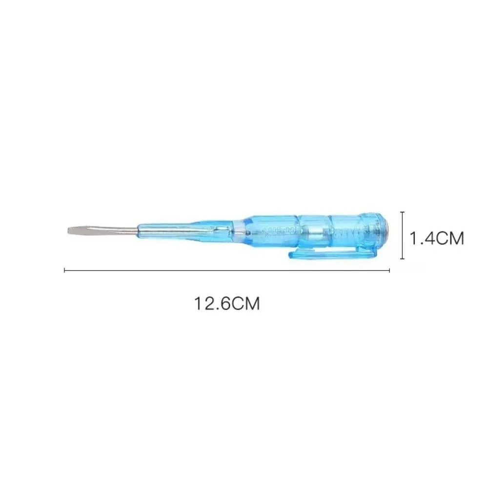 100–500V Voltage Tester Pen & Slotted Screwdriver 2-in-1 Voltage Tester Pen Zpaxo