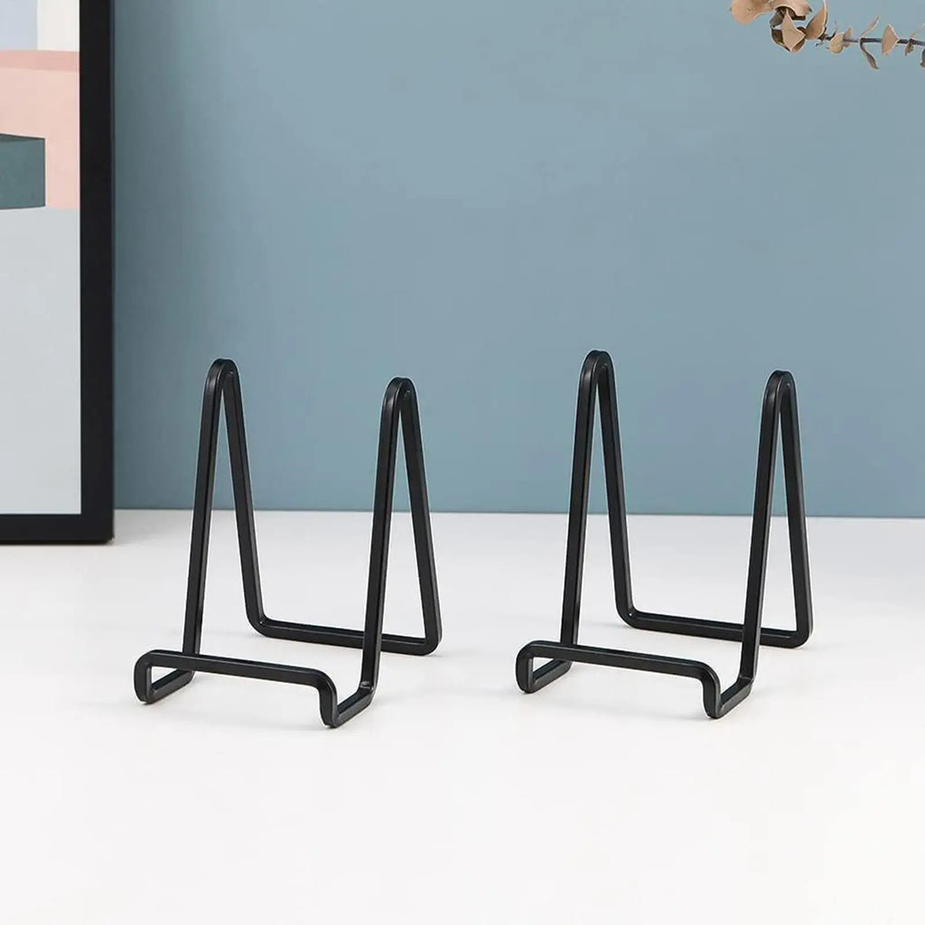 Plate Stands Display Holder Easel Frame Photo Record Book Bowl