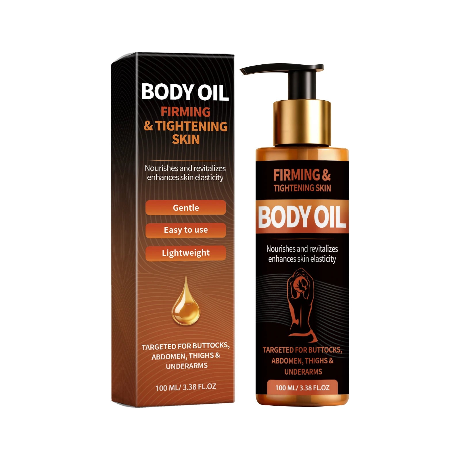 OceAura Firming Body Oil – Lifting, Brightening & Nourishing Firming Body Oil Zpaxo 100ml Boxed