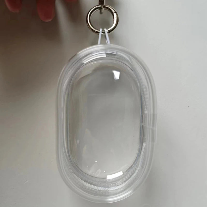 Jewelry Organizer Transparent Storage Box Pouch Mystery Plastic Cute Zpaxo Transparent