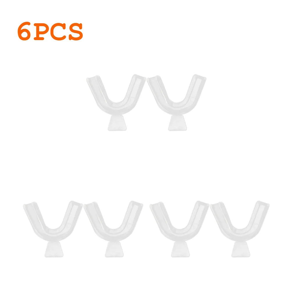 20- Silicone Mouth Guard Teeth Protector Bruxism Grinding Non-snoring Zpaxo 6PCS
