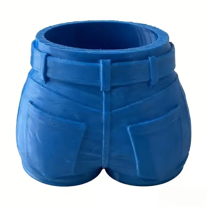 Jeans-Shaped Pencil Holder – Multifunction Desktop Organizer for Stationery, Brushes, Office Decor Zpaxo