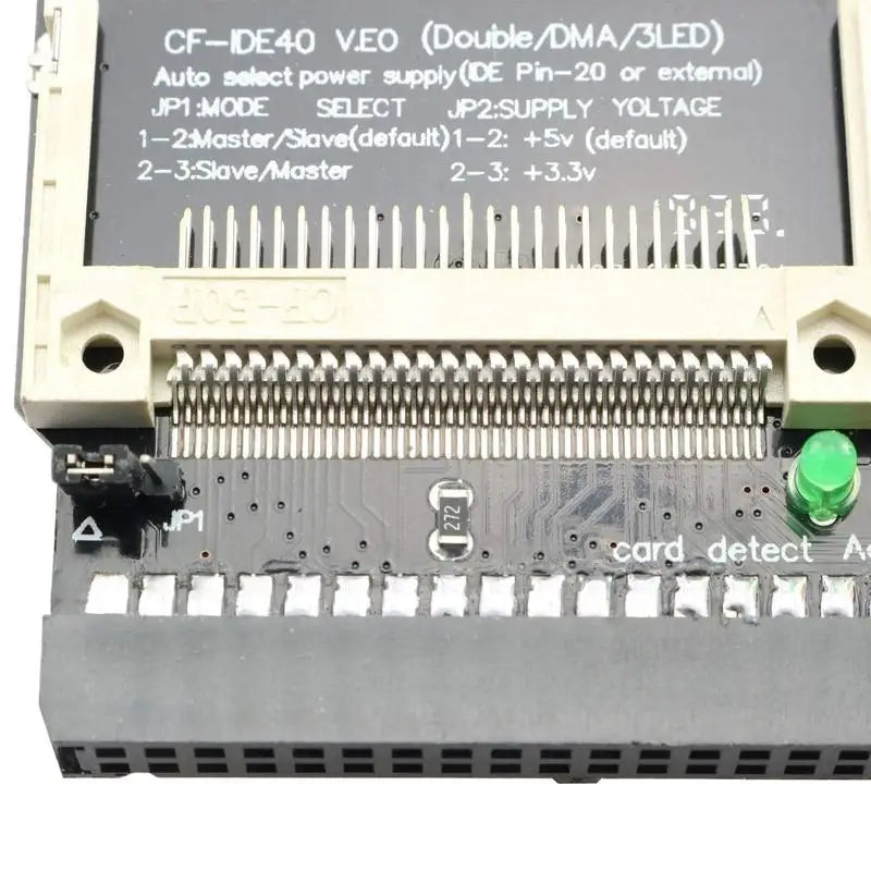 652F Compact Flash Card to IDE to 40Pin to 3.5in Expansion Card for Desktop Zpaxo