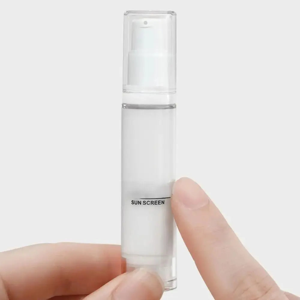 3 5- Travel Refillable Bottle Clear Empty Lotion Sprayer Storage Box Zpaxo