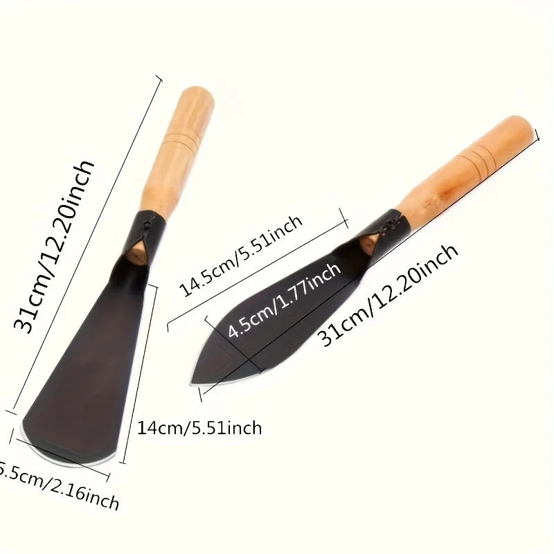 Durable Metal Shovels Garden Tool Weeding Digging Transplanting