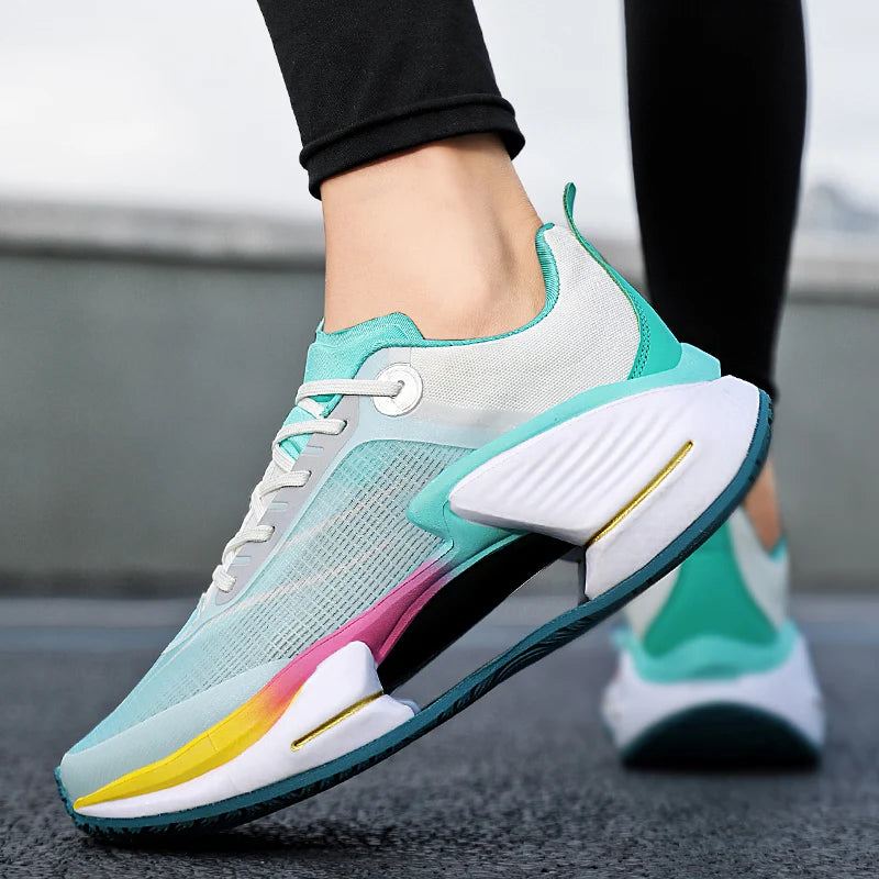 Men's Casual Sneakers Luxury Trainer Shoes Breathable Race Running