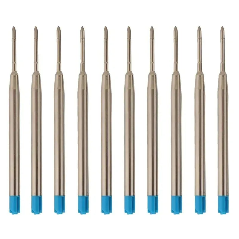 Parker-Style Ballpoint Pen Refills 10/20/40-Pack | Blue Black Red