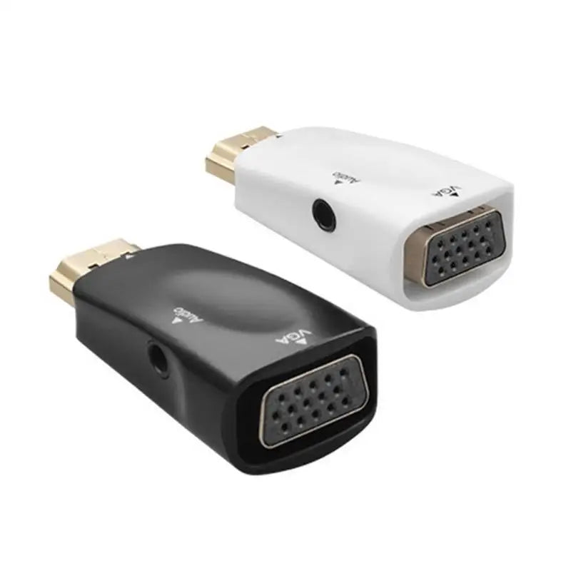 652F Compactly HDTV VGA Converter 1080P Resolution Audios Support Zpaxo