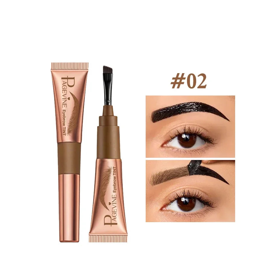 5 Peel-off Eyebrow Gel Cream Quick-drying Lasting Tearing Dye Glue Zpaxo 02-PAGE VINE