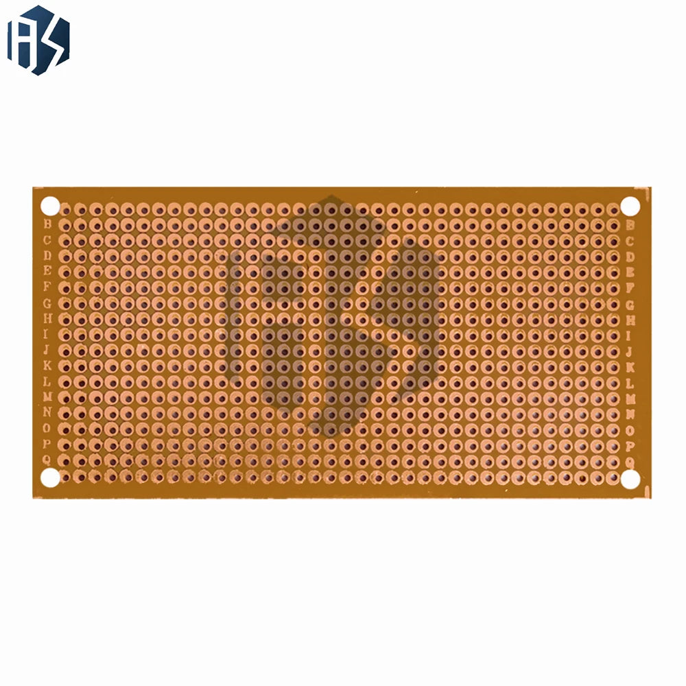 5x10cm FR4 Single-sided Prototyping Board Universal Tinned Zpaxo