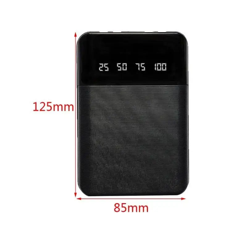 652F LCD Display 18650/18700/20700/21700 Battery Holder Batteries for Case Storage Box DIY Rechargeable Battery DIY Power Ban Zpaxo