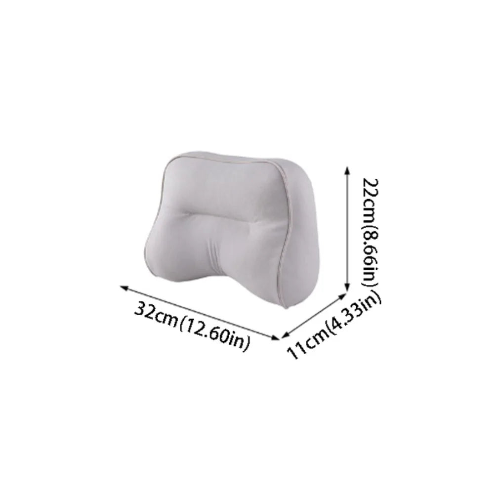Superfine Mohair Car Headrest Lumbar Support Seasonally Versatile Zpaxo Headrest